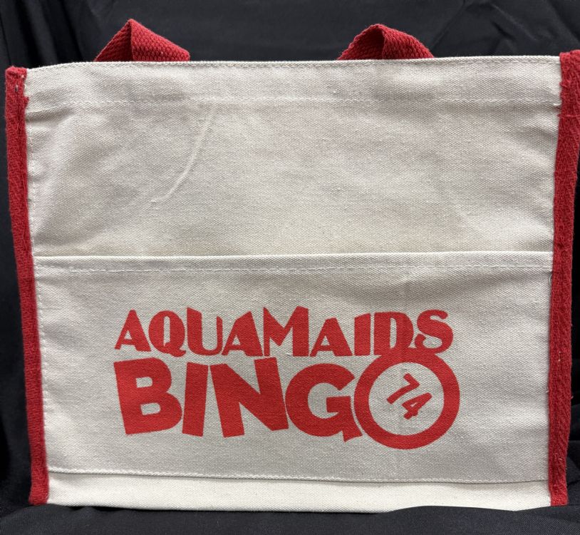 Aquamaids Bingo Logo Tote Bag
