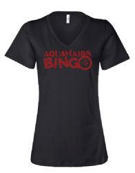 Aquamaids Bingo All Red Rhinestones T-Shirt