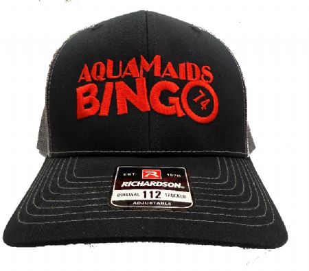 Aquamaids Bingo Red Logo Hat