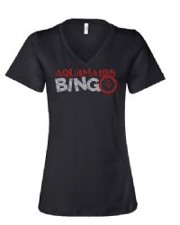Aquamaids Bingo Crystal & Red Rhinestones T-Shirt
