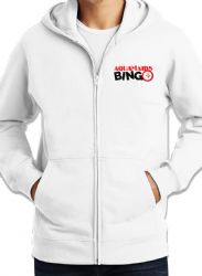 Aquamaids Bingo Embroidered Zip-Up Hoodie